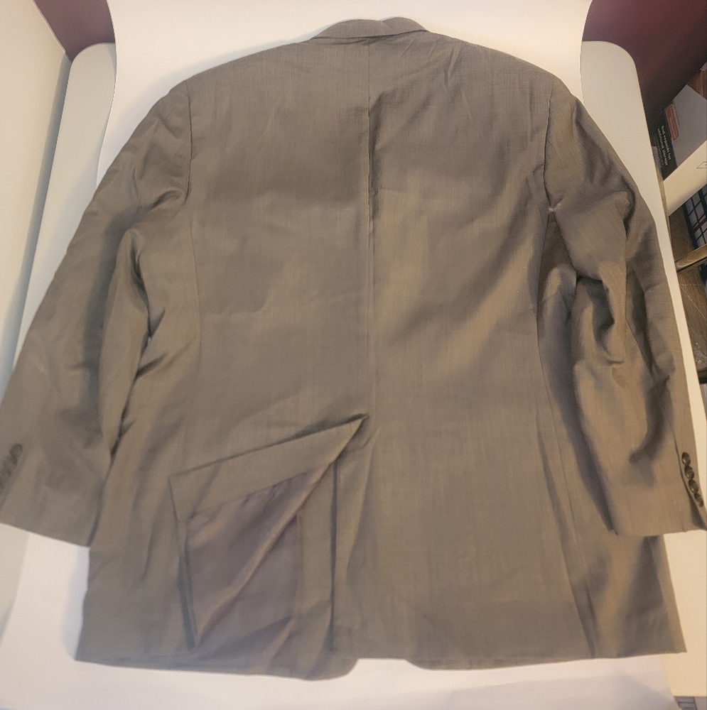 Mens Tasso Elba Wool Blazer Size R46 Gray - Picture 2 of 8